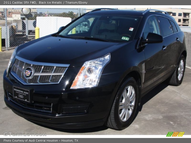 Black Ice Metallic / Titanium/Ebony 2011 Cadillac SRX FWD