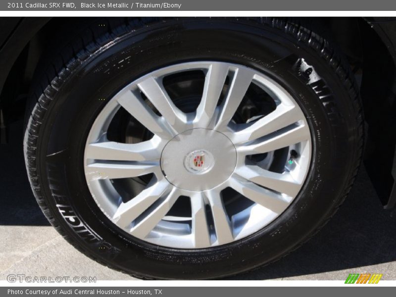 Black Ice Metallic / Titanium/Ebony 2011 Cadillac SRX FWD
