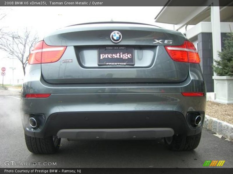 Tasman Green Metallic / Oyster 2008 BMW X6 xDrive35i