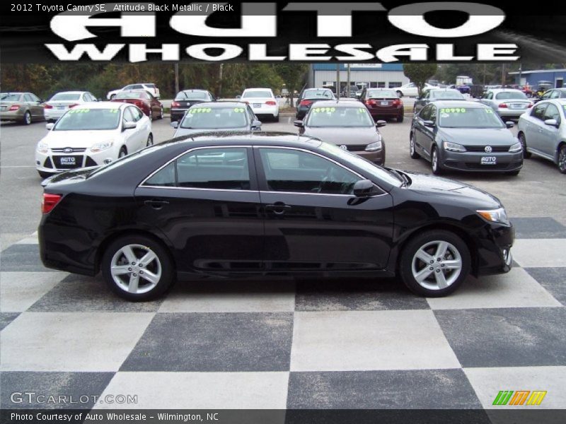 Attitude Black Metallic / Black 2012 Toyota Camry SE