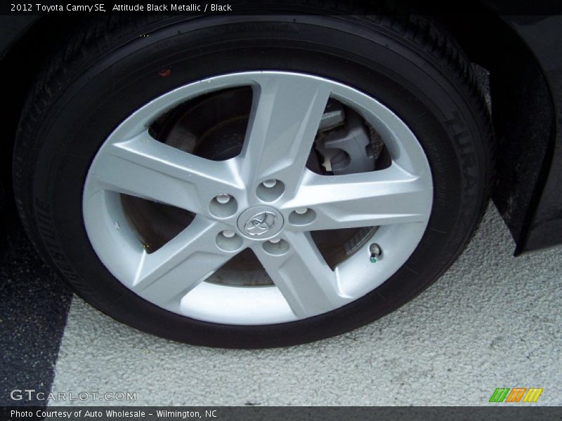 Attitude Black Metallic / Black 2012 Toyota Camry SE
