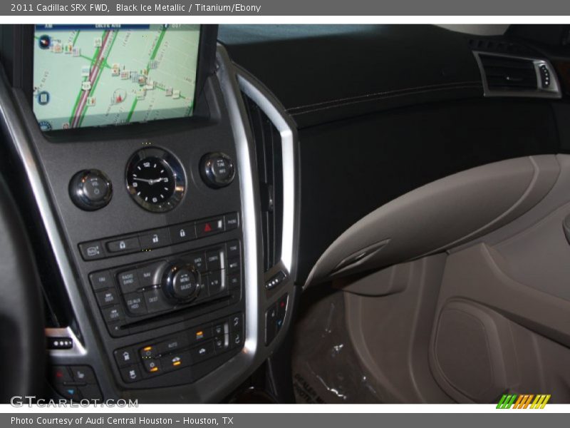 Black Ice Metallic / Titanium/Ebony 2011 Cadillac SRX FWD