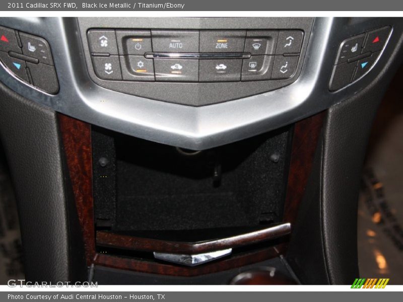 Black Ice Metallic / Titanium/Ebony 2011 Cadillac SRX FWD