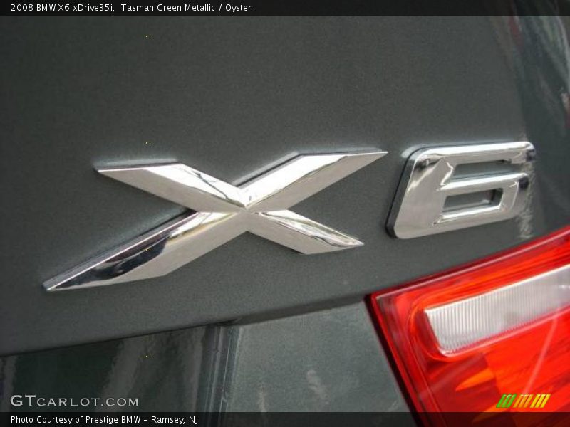 Tasman Green Metallic / Oyster 2008 BMW X6 xDrive35i