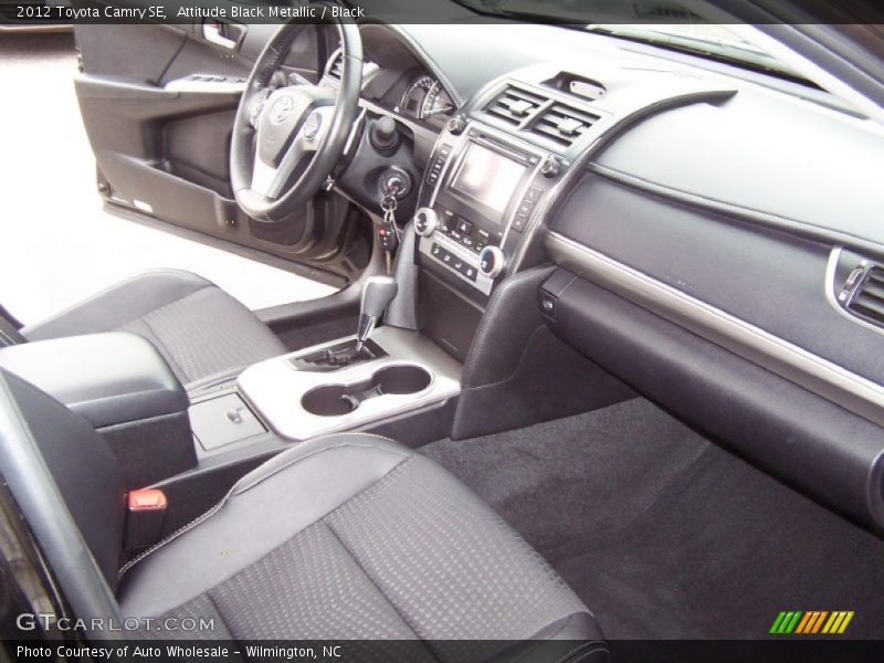 Attitude Black Metallic / Black 2012 Toyota Camry SE