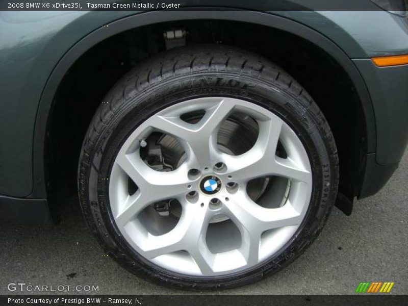 Tasman Green Metallic / Oyster 2008 BMW X6 xDrive35i