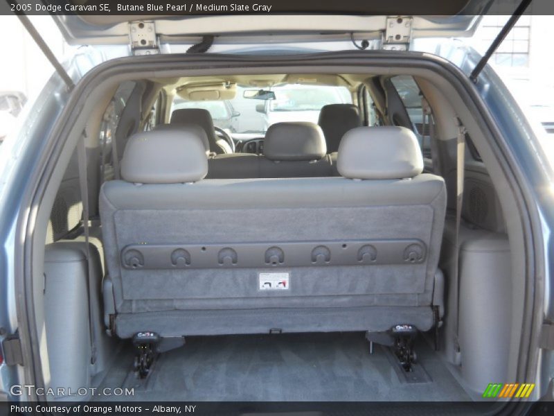 Butane Blue Pearl / Medium Slate Gray 2005 Dodge Caravan SE