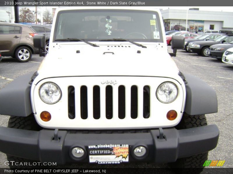 Stone White / Dark Slate Gray/Blue 2010 Jeep Wrangler Sport Islander Edition 4x4