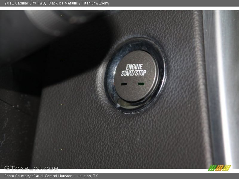 Black Ice Metallic / Titanium/Ebony 2011 Cadillac SRX FWD