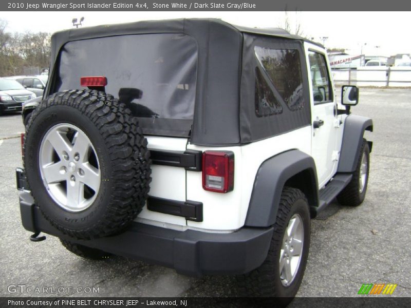 Stone White / Dark Slate Gray/Blue 2010 Jeep Wrangler Sport Islander Edition 4x4