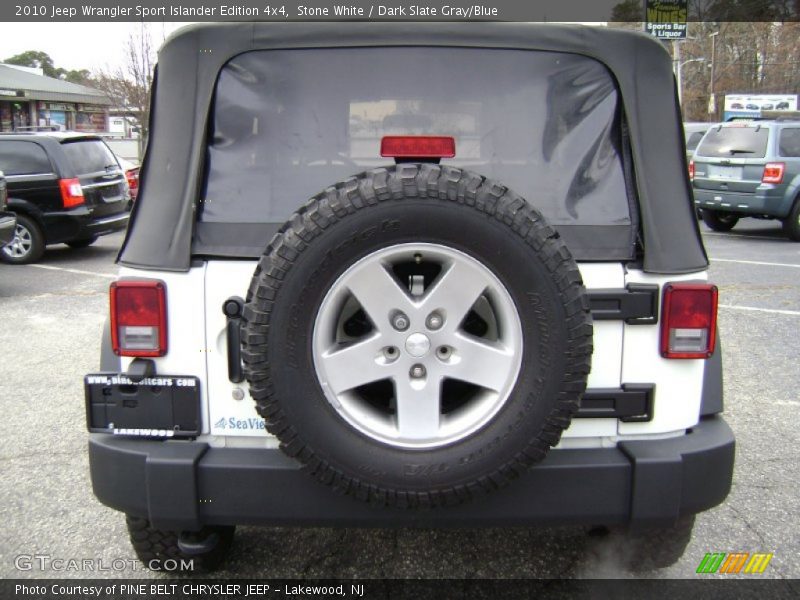 Stone White / Dark Slate Gray/Blue 2010 Jeep Wrangler Sport Islander Edition 4x4