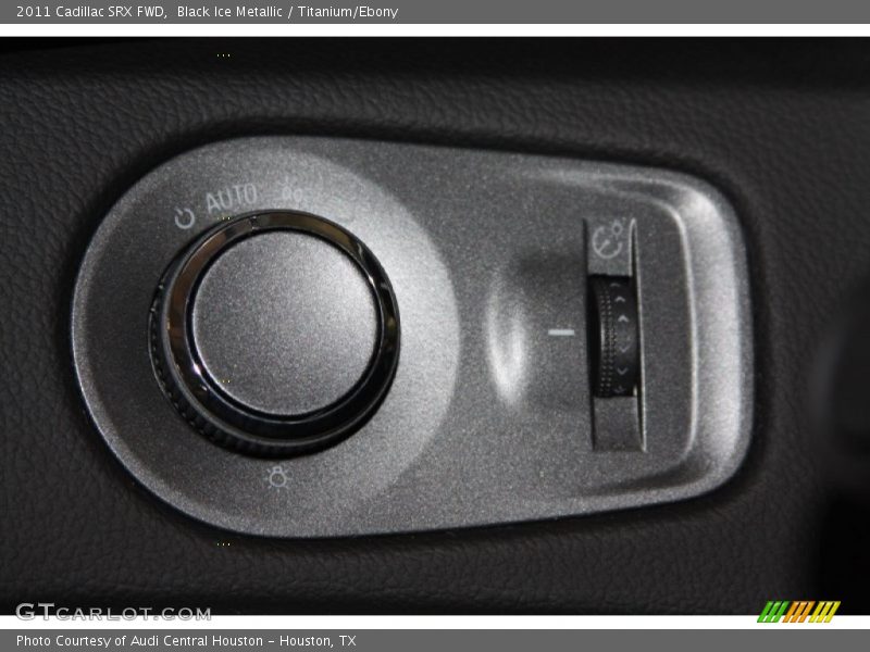Black Ice Metallic / Titanium/Ebony 2011 Cadillac SRX FWD
