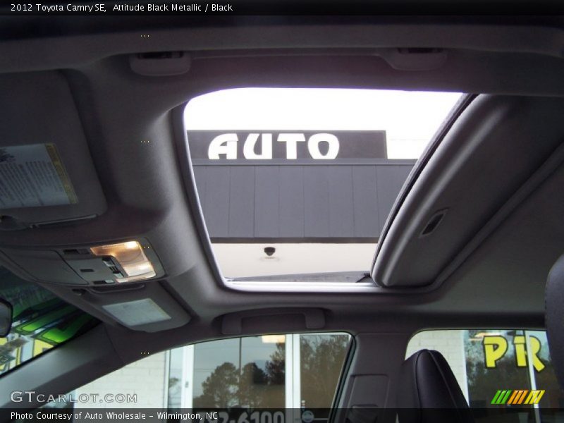 Attitude Black Metallic / Black 2012 Toyota Camry SE