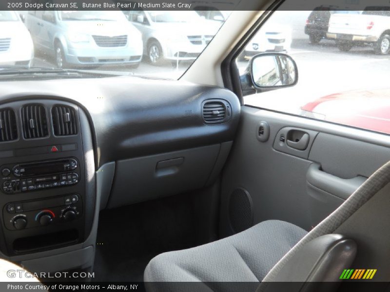 Butane Blue Pearl / Medium Slate Gray 2005 Dodge Caravan SE