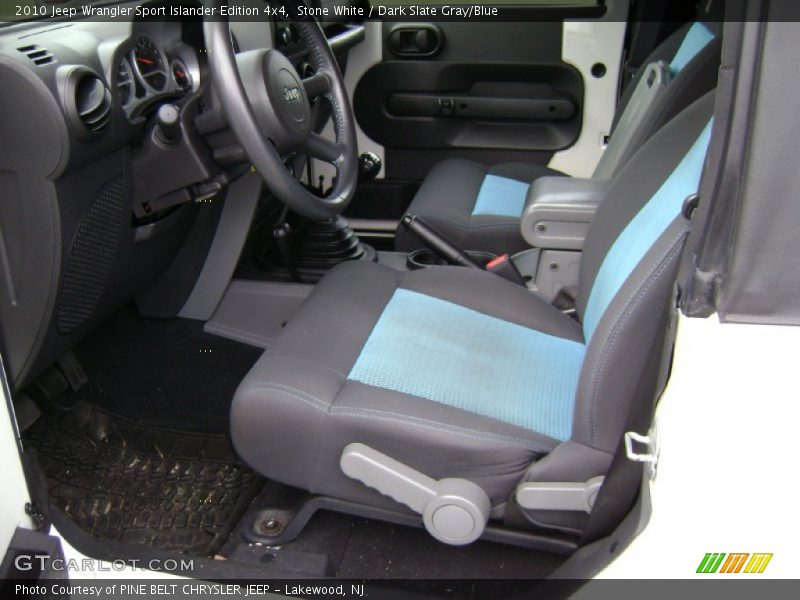 Stone White / Dark Slate Gray/Blue 2010 Jeep Wrangler Sport Islander Edition 4x4