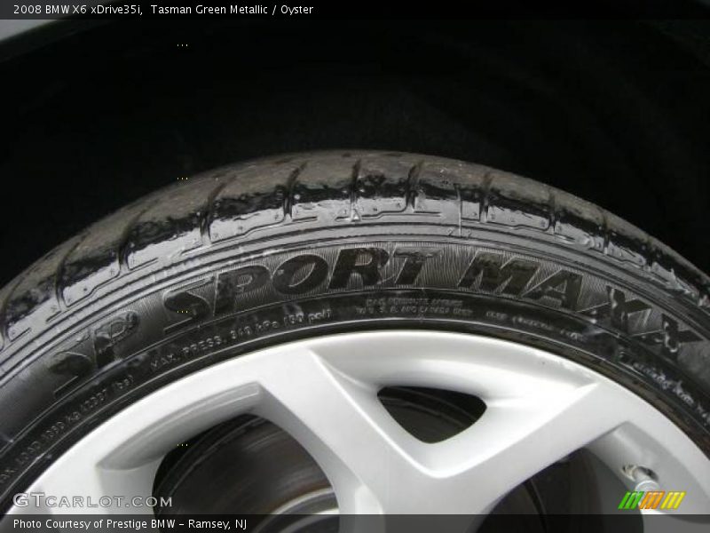 Tasman Green Metallic / Oyster 2008 BMW X6 xDrive35i