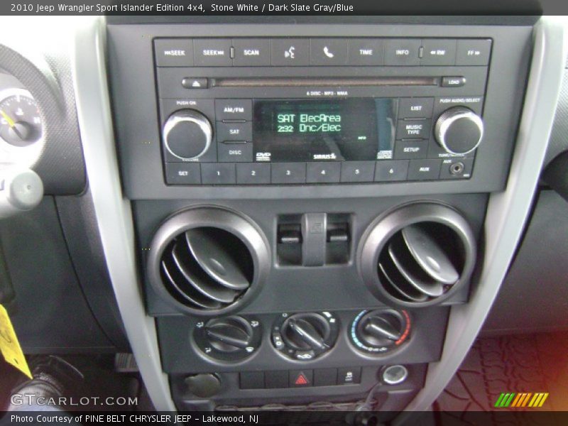 Stone White / Dark Slate Gray/Blue 2010 Jeep Wrangler Sport Islander Edition 4x4