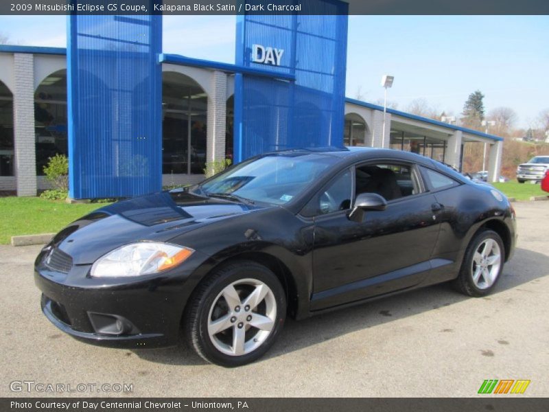 Kalapana Black Satin / Dark Charcoal 2009 Mitsubishi Eclipse GS Coupe