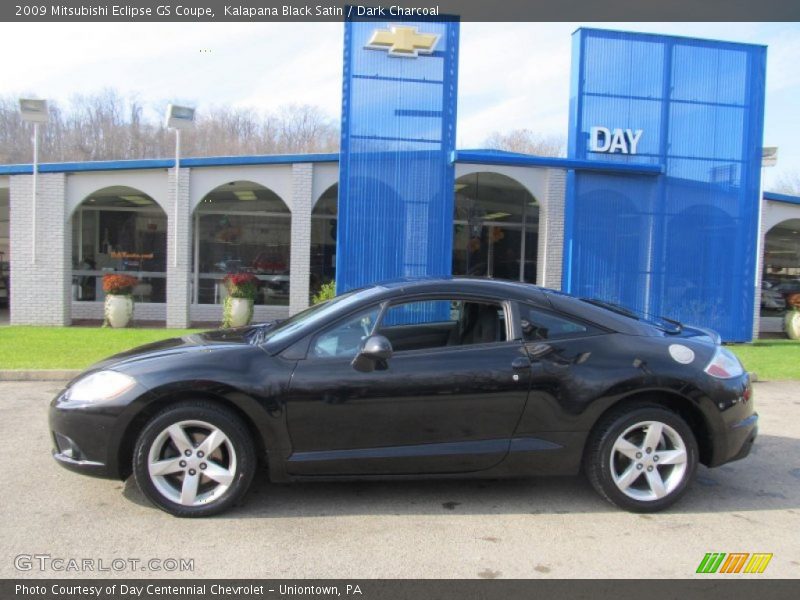 Kalapana Black Satin / Dark Charcoal 2009 Mitsubishi Eclipse GS Coupe