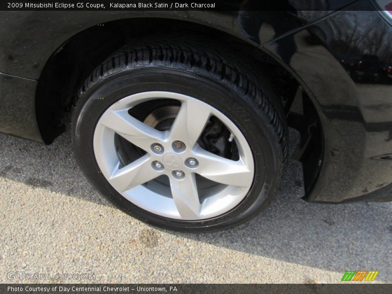 Kalapana Black Satin / Dark Charcoal 2009 Mitsubishi Eclipse GS Coupe