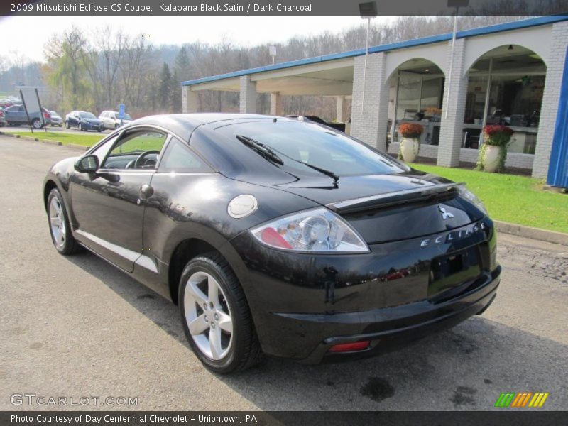 Kalapana Black Satin / Dark Charcoal 2009 Mitsubishi Eclipse GS Coupe