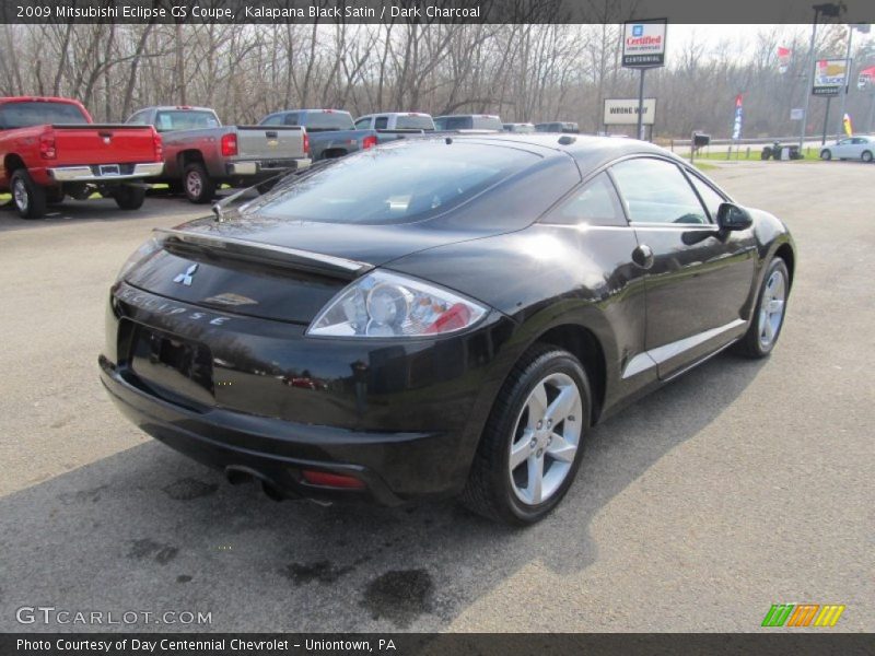 Kalapana Black Satin / Dark Charcoal 2009 Mitsubishi Eclipse GS Coupe