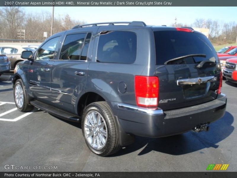 Mineral Gray Metallic / Dark Slate Gray/Light Slate Gray 2007 Chrysler Aspen Limited HEMI 4WD