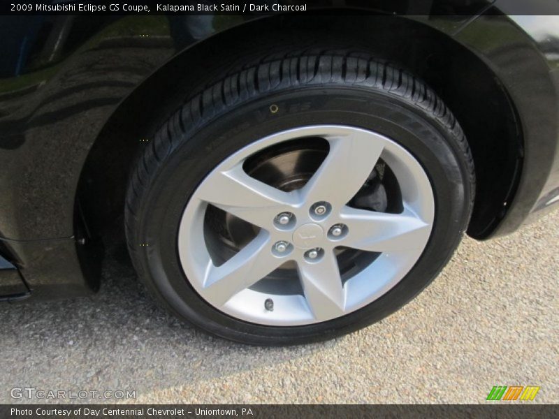 Kalapana Black Satin / Dark Charcoal 2009 Mitsubishi Eclipse GS Coupe