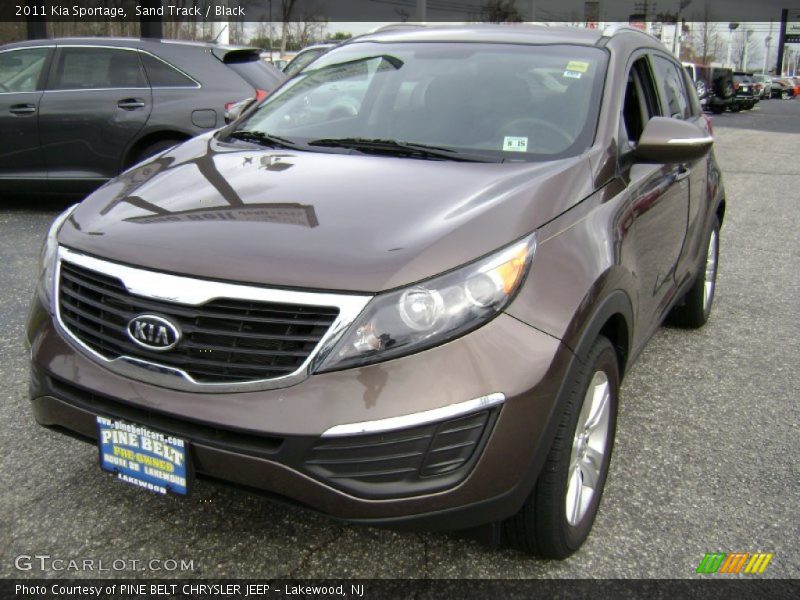 Sand Track / Black 2011 Kia Sportage