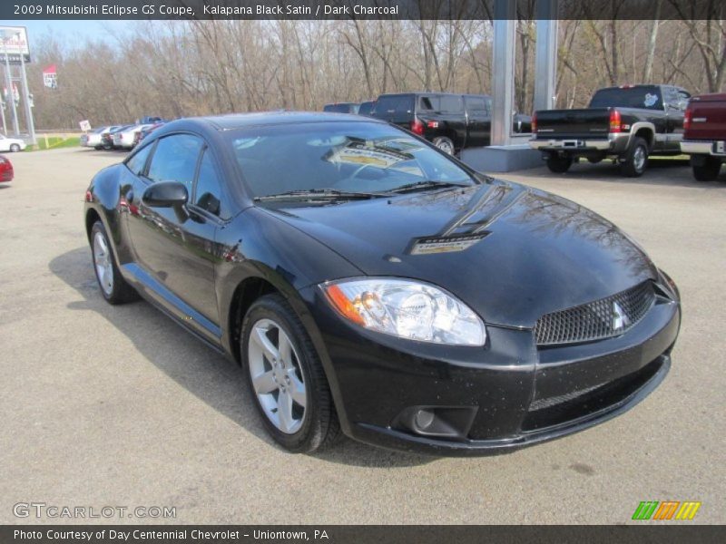Kalapana Black Satin / Dark Charcoal 2009 Mitsubishi Eclipse GS Coupe