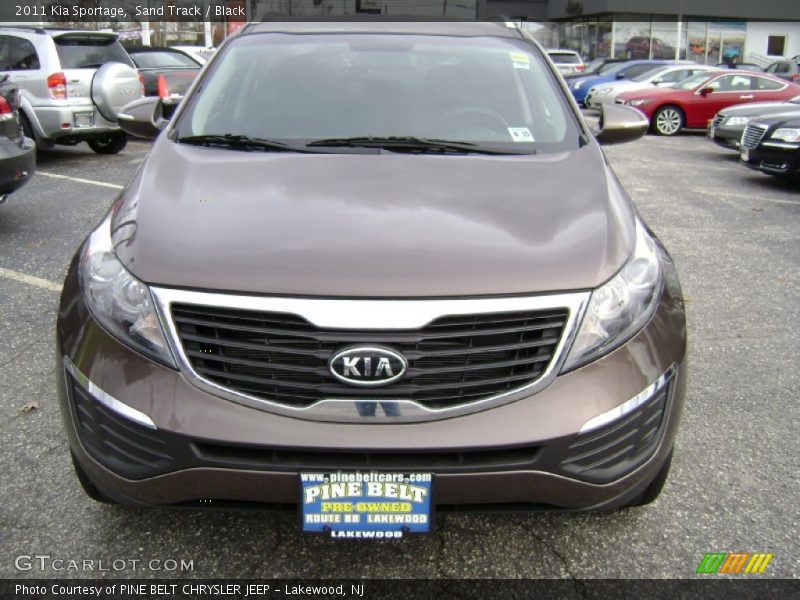 Sand Track / Black 2011 Kia Sportage