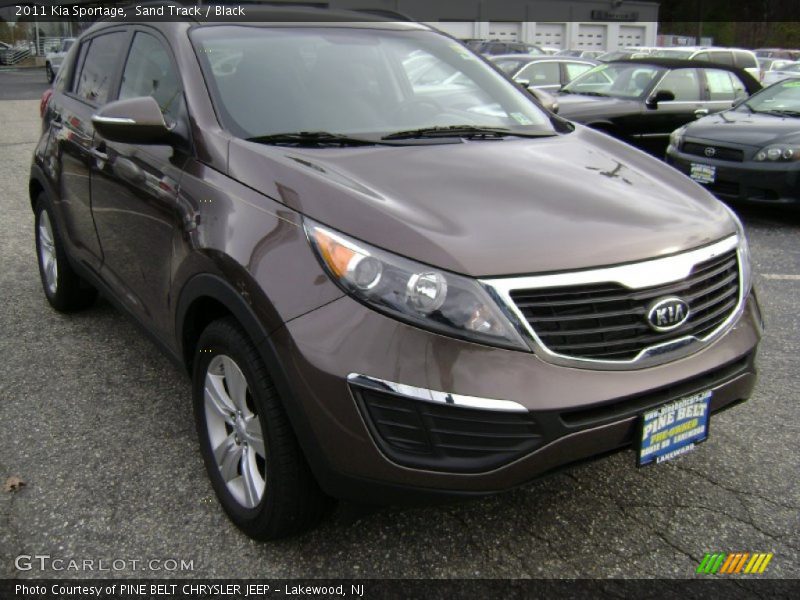 Sand Track / Black 2011 Kia Sportage