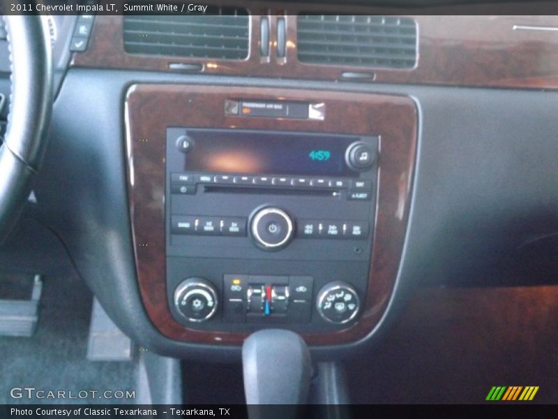 Summit White / Gray 2011 Chevrolet Impala LT