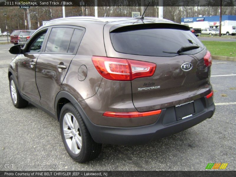 Sand Track / Black 2011 Kia Sportage