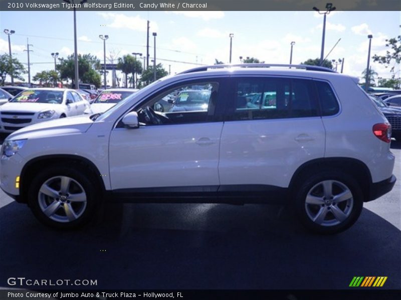 Candy White / Charcoal 2010 Volkswagen Tiguan Wolfsburg Edition