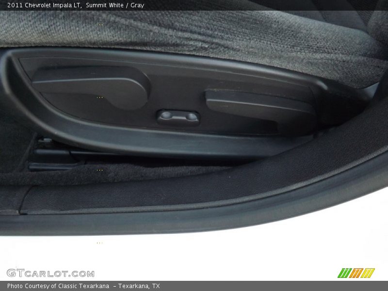 Summit White / Gray 2011 Chevrolet Impala LT