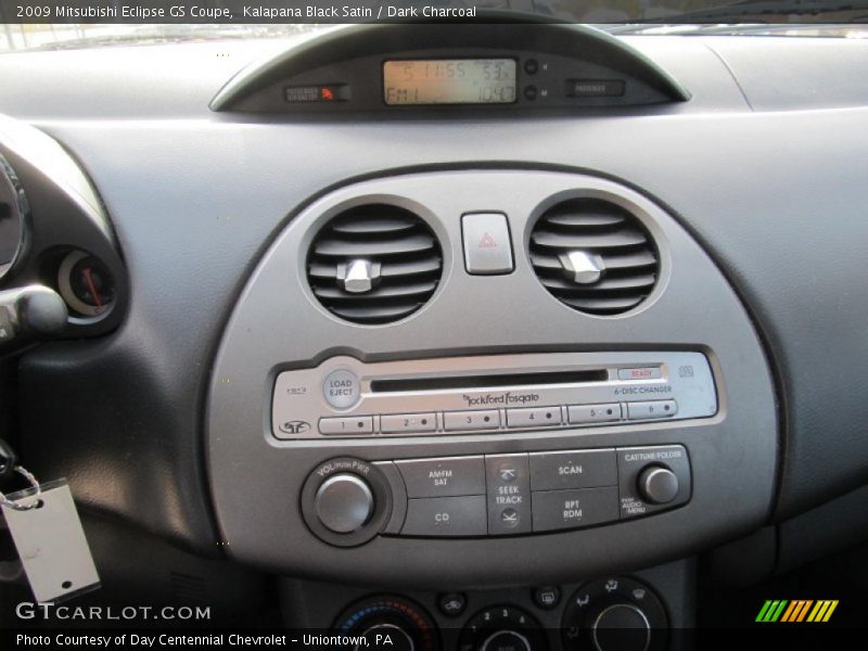 Kalapana Black Satin / Dark Charcoal 2009 Mitsubishi Eclipse GS Coupe