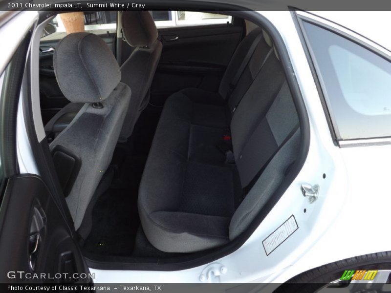 Summit White / Gray 2011 Chevrolet Impala LT