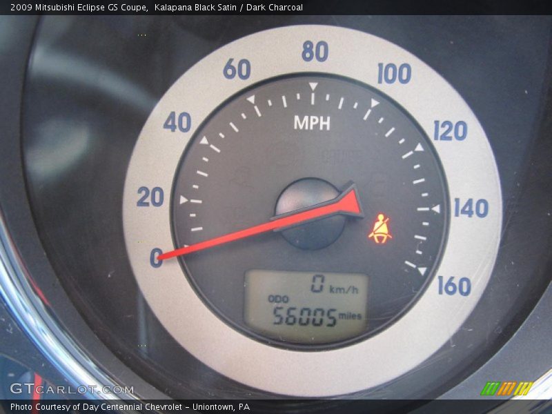 Kalapana Black Satin / Dark Charcoal 2009 Mitsubishi Eclipse GS Coupe