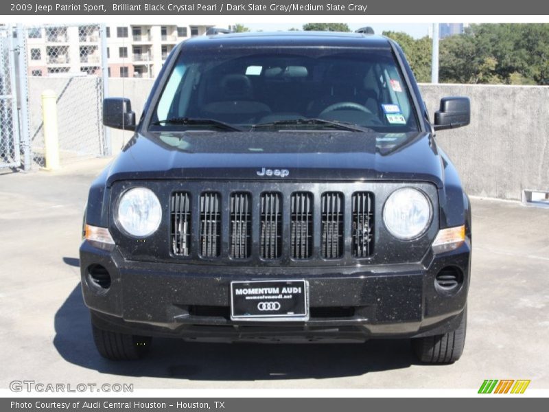 Brilliant Black Crystal Pearl / Dark Slate Gray/Medium Slate Gray 2009 Jeep Patriot Sport