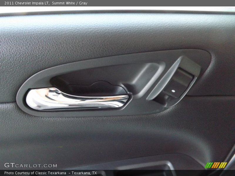 Summit White / Gray 2011 Chevrolet Impala LT
