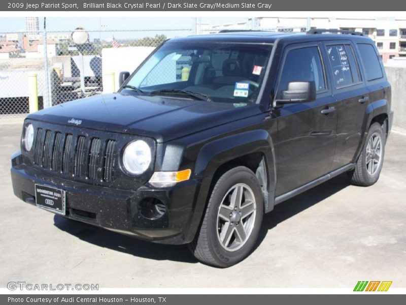 Brilliant Black Crystal Pearl / Dark Slate Gray/Medium Slate Gray 2009 Jeep Patriot Sport
