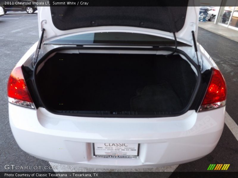 Summit White / Gray 2011 Chevrolet Impala LT