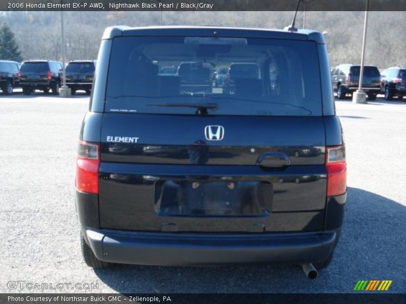 Nighthawk Black Pearl / Black/Gray 2006 Honda Element EX-P AWD