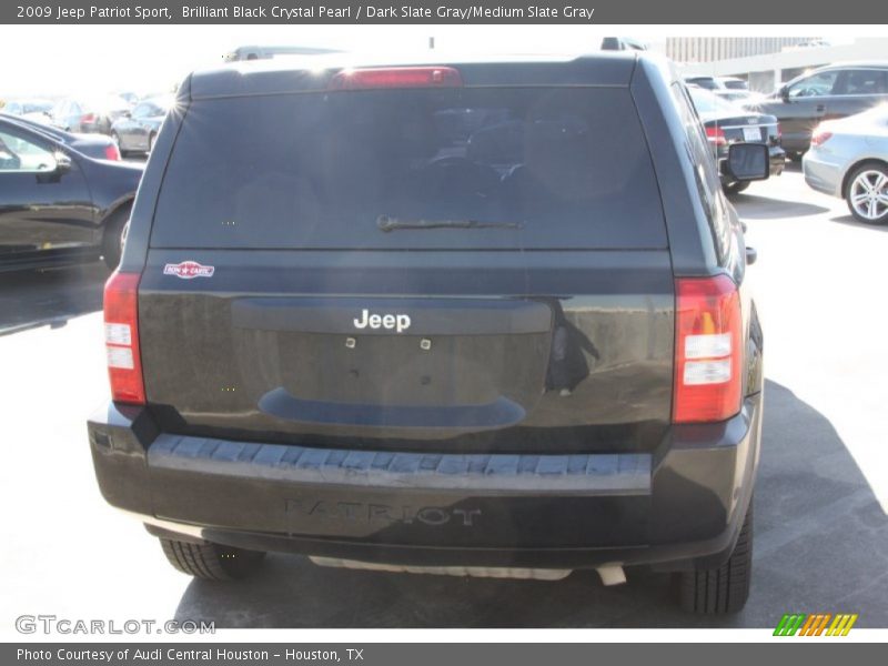 Brilliant Black Crystal Pearl / Dark Slate Gray/Medium Slate Gray 2009 Jeep Patriot Sport