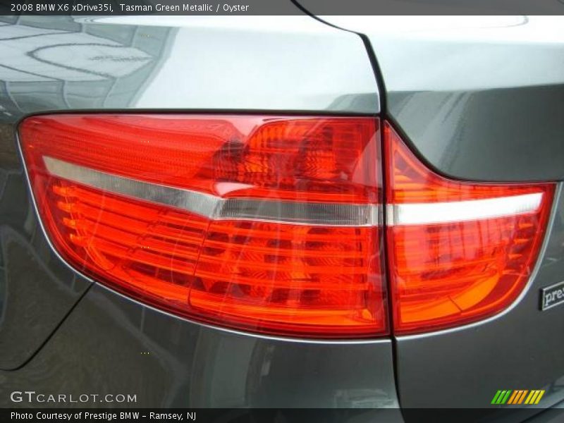 Tasman Green Metallic / Oyster 2008 BMW X6 xDrive35i