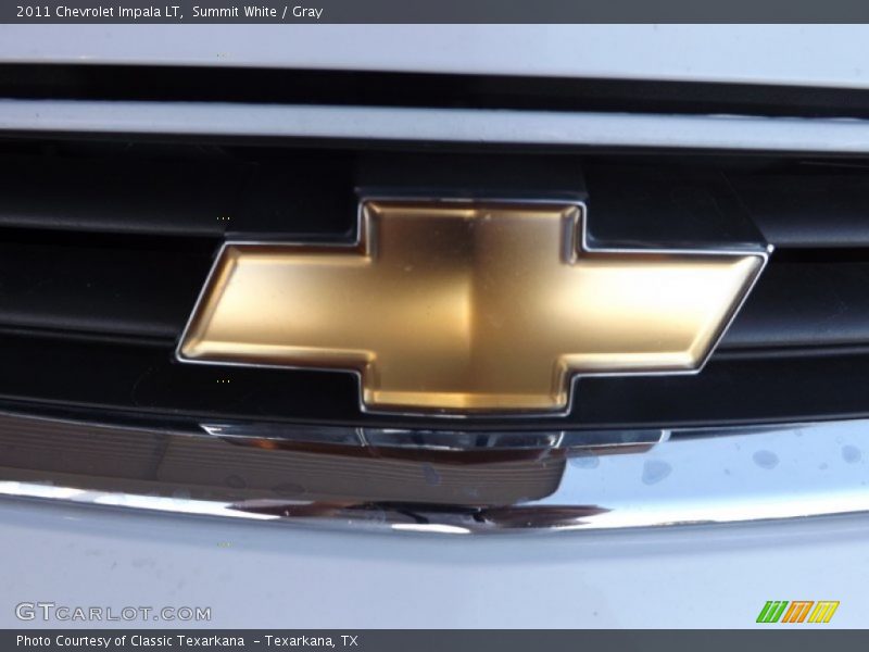 Summit White / Gray 2011 Chevrolet Impala LT