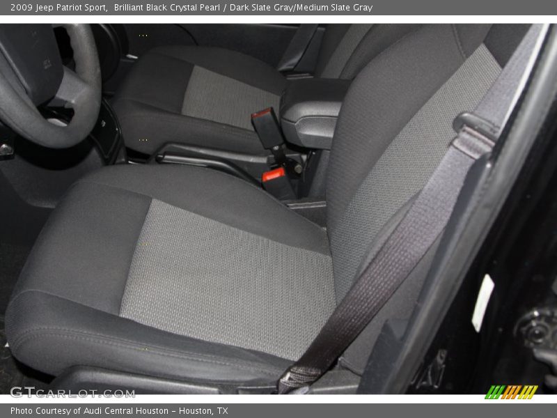 Brilliant Black Crystal Pearl / Dark Slate Gray/Medium Slate Gray 2009 Jeep Patriot Sport