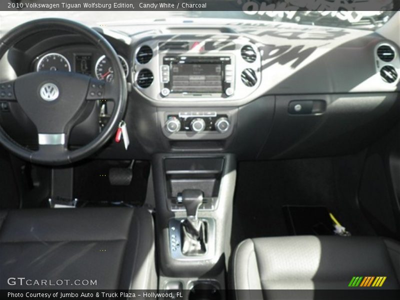 Candy White / Charcoal 2010 Volkswagen Tiguan Wolfsburg Edition