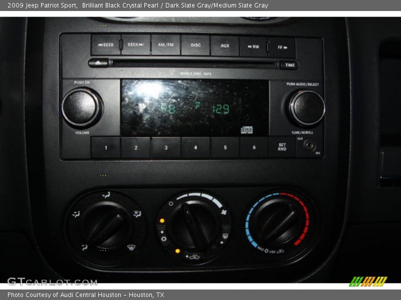 Brilliant Black Crystal Pearl / Dark Slate Gray/Medium Slate Gray 2009 Jeep Patriot Sport